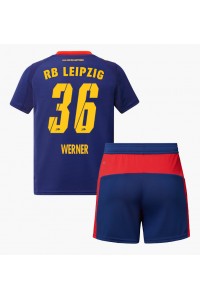 RB Leipzig Timo Werner #36 Babytruitje Uit tenue Kind 2025-26 Korte Mouw (+ Korte broeken)
